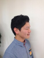 クラップス ヘアデザイン(CLapS hair design) くせ毛を生かしたパーマ風ショートヘア