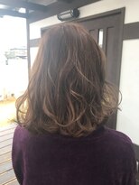 ラウラウヘアーリゾート(Lau Lau hair resort) 柔らかベージュカラーリング