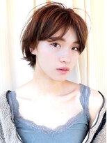 ヘアーサロン ニュアンス(HAIR SALON nuance)&nbsp;抜け感　センター分け　ニュアンスショート