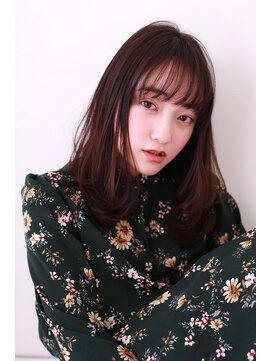 アフロートpd+ KOBE(AFLOATpd+) ２０代３０代ニュアンスカールが可愛いナチュラルミディ