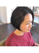 マウア(maua)&nbsp;前下がりボブ