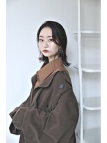 チックタック モーガン エアライン(TICK-TOCK MORGAN airline)&nbsp;【MORGAN】ココアベージュフェイスフレーミングカラー