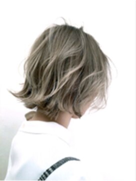 クールドセリエ 新宿南口店(Coeur de cellier) ハイライト×シルバーグレージュ