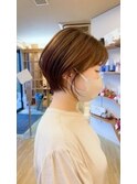 大人可愛いショートヘア