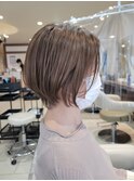 短すぎないショートボブ