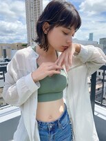 ルービック 奈良(Rubik's)&nbsp;ウルフレイヤーボブ×インナーカラー×毛先パーマ