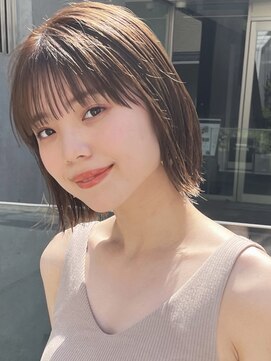 コクーン(Cocoon) タイトなボブ#ショコラアッシュ#ヘルシースタイル