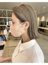 【ブリーチあり】王道ベージュ系ハイトーン