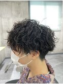 【波巻きパーママッシュ】名古屋メンズカットツイストスパイラル