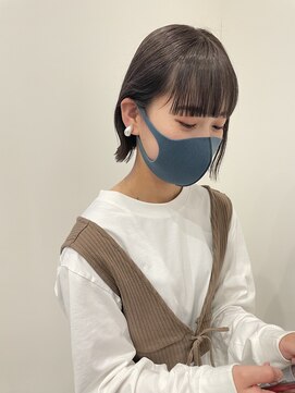 カットアンドトータルビューティ ヴァンキャトル(Cut&Total Beauty VINGT QUATRE) 切りっぱなしボブ♪