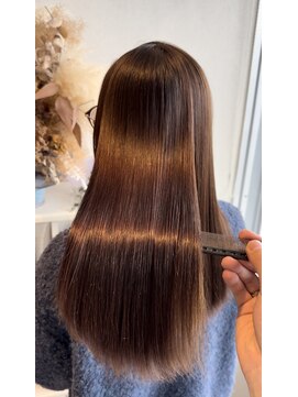 マイラグーン(MY LAGOON) バレイヤージュ/インナー/ミルクティー/ベージュ/髪質改善