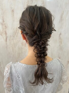 エルバイラビス 大宮(elu by lovis) モード/大人ガーリー/ハイライト/インナーカラー/フルバング