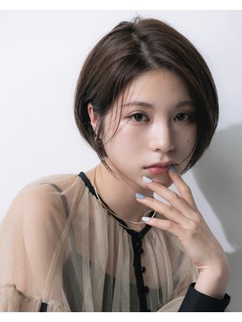 ハルキ ミナト ジャパン オオサカ(HARUKI MINATO japan OSAKA) くびれショート　30代40代50代60代ヘア 白髪 大阪ショート　梅田