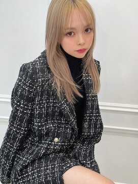 アッシュ 大森店(Ash) ハイトーン/ストレート/シースルーバング