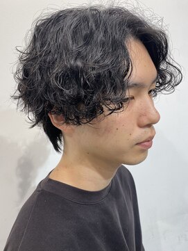 ココ 本八幡(KOKO) □カルマパーマ#マッシュパーマ#ウルフ＃アッシュブラック