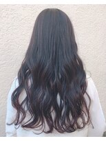 ロホサラマ(ROHO salama) ロングウェーブ☆バイオレットグレージュ