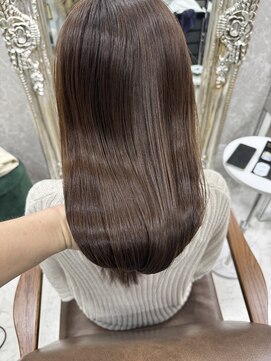 ハイバレーヘアーメゾン(HIGH VALLEY HAIRMAISON) チョコレートカラー髪質改善トリートメント岡山南中央町