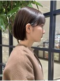 #丸みボブ#酸性ストレート#美髪縮毛矯正/岸本 理希