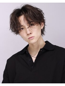 リップスヘアー 梅田アネックス(LIPPS hair) ツイストスパイラルセンターパートウルフ