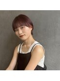 マッシュショート×インナーデザイン