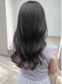 黒髪ツヤ感ロング