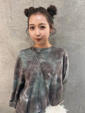 ペレ 梅田(PELE) 前髪/アンブレラカラー/こなれミディ/イメチェン/ウェーブパーマ