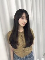 ハピネス 梅田茶屋町店(HAPPINESS) ロングレイヤー/韓国ヘア/髪質改善/顔まわり/ブリーチなし