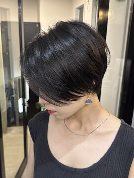 エトラ 渋谷店(etora) after→Before※右スワイプ小顔ヘア◎大人くびれショートカット