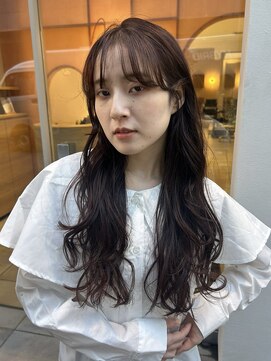 メルト 西梅田店(melt) #ラフなレイヤーロングパーマ