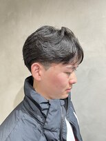 ニコ トウキョウ ヨコハマ(nico)&nbsp;センターパート/ニュアンスパーマ/メンズカット/カルマパーマ