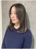 立体感ハイライトレイヤーカット