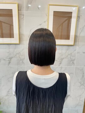 ジーナ 船橋(Zina) 髪質改善＊マチルダボブアッシュカラー＊美髪【Zina船橋】