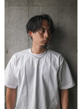 サップ 吹田店(Sup) 【Sup】センターパート/ニュアンスパーマ/メンズパーマ/メンズ