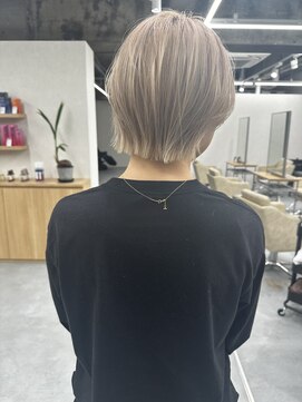 エルヘアメゾン(el. hair maison) ウルフボブ☆髪質改善ハイトーンウルフ