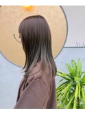 グレージュブラウン