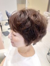 桜デコルポル(桜DECOルポル) 手ぐしのみでOK！！クセ毛を活かしたショートウルフ☆