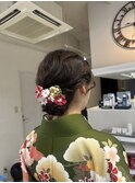 まとめ髪ヘア