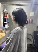 インナーカラーネイビー/ウルフ