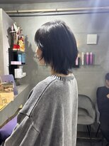 レックス 中野(rex) インナーカラーネイビー/ウルフ