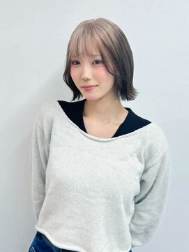 エルサリープアネックス 神戸三宮(Elsaleap annex) 【ショートカット/ボブ】盛れすぎルーツカラー×タッセルボブ