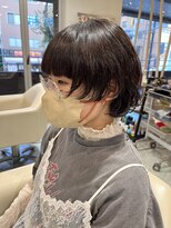 メゾンドボーテ 箕面店(MAISON DE BEAUTE) ショートボブ×パーマ×レイヤー