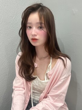 ボタン シブヤ(VOTAN SHIBUYA) ベージュカラー/オリーブ/透明感カラー/レイヤーカット/顔周り