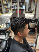 グロウヘアワークス(grow hair works)&nbsp;ツーブロック×オールバックパーマ