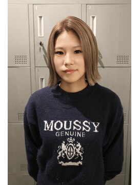 ロロネー 天満(Lolonois) 【Lolonois天満】ダメージ軽減!ミルクティーカラー(釣本竜哉)