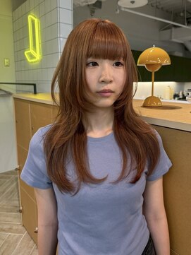 ラヴィズム(LUVISM) 顔周りレイヤー/ダブルカラー/髪質改善/ケアブリーチ万代新潟駅