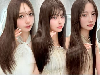 GLROW IVY 大宮【グロー アイヴィ】の写真/ナチュラル感とダメージレスを重視する最新の縮毛矯正。前髪や顔周りのみなど部分縮毛矯正も人気！[大宮]