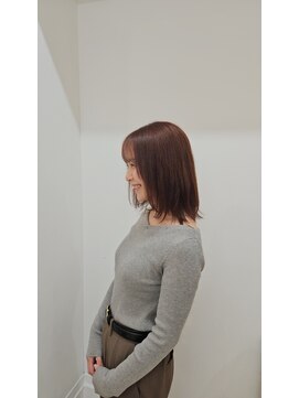 ネクサス NEXUS orangebrownで大人可愛い温か味のあるカラーに。