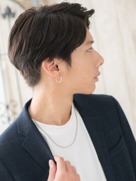 トニーアンドガイ メン 与野駅前店(TONI&GUY MEN) 20代30代アップバング大人ビジネス刈り上げないショートk与野