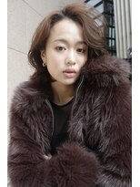 ビュートリアム 南青山(BEAUTRIUM) 海外ヘア海外ボブレイヤーボブ前髪なし顔まわり表参道30代