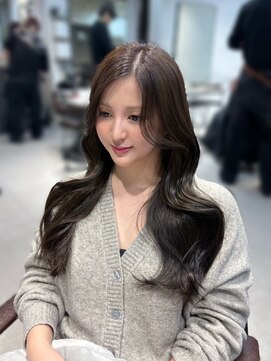 ザシェノンウメダ(THA CHAINON UMEDA) イメチェン/ピンクベージュ/アンブレラカラー/前髪/心斎橋